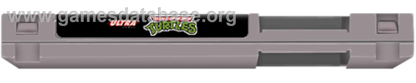Teenage Mutant Ninja Turtles - Nintendo NES - Artwork - Cartridge Top