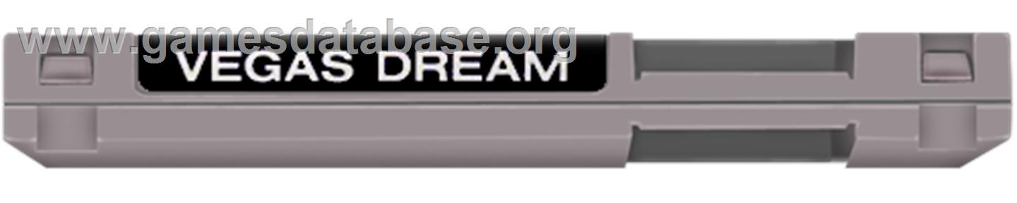 Vegas Dream - Nintendo NES - Artwork - Cartridge Top