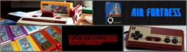 Arcade Cabinet Marquee for Air Fortress.