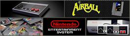 Arcade Cabinet Marquee for Airball.