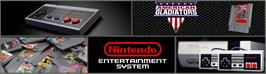 Arcade Cabinet Marquee for American Gladiators.