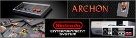 Arcade Cabinet Marquee for Archon: The Light and the Dark.