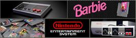 Arcade Cabinet Marquee for Barbie.