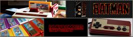 Arcade Cabinet Marquee for Batman - The Video Game.