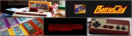 Arcade Cabinet Marquee for Battle City.