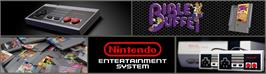 Arcade Cabinet Marquee for Bible Buffet.