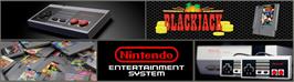 Arcade Cabinet Marquee for Blackjack.