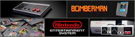 Arcade Cabinet Marquee for Bomberman.