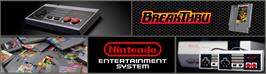 Arcade Cabinet Marquee for Breakthru.