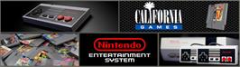 Arcade Cabinet Marquee for California Games.