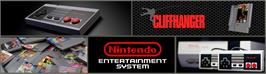 Arcade Cabinet Marquee for Cliffhanger.