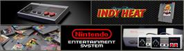 Arcade Cabinet Marquee for Danny Sullivan's Indy Heat.