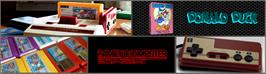 Arcade Cabinet Marquee for Donald Duck.