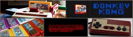 Arcade Cabinet Marquee for Donkey Kong.