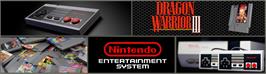 Arcade Cabinet Marquee for Dragon Warrior 3.