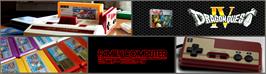 Arcade Cabinet Marquee for Dragon Warrior 4.