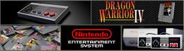 Arcade Cabinet Marquee for Dragon Warrior 4.