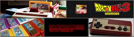 Arcade Cabinet Marquee for Dragonball 3: Gokuuden.
