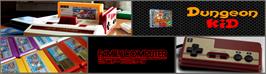 Arcade Cabinet Marquee for Dungeon Kid.