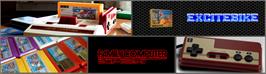 Arcade Cabinet Marquee for Excite Bike.