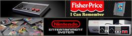 Arcade Cabinet Marquee for Fisher-Price: I Can Remember.