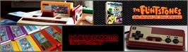 Arcade Cabinet Marquee for Flintstones - The Rescue Of Dino And Hoppy, The.