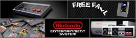 Arcade Cabinet Marquee for Free Fall.