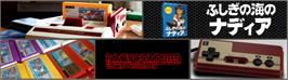 Arcade Cabinet Marquee for Fushigi No Umi No Nadia.