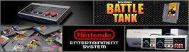 Arcade Cabinet Marquee for Garry Kitchen's Battletank.