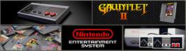 Arcade Cabinet Marquee for Gauntlet 2.