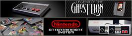 Arcade Cabinet Marquee for Ghost Lion.