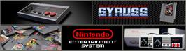 Arcade Cabinet Marquee for Gyruss.