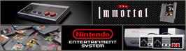 Arcade Cabinet Marquee for Immortal, The.