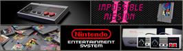 Arcade Cabinet Marquee for Impossible Mission 2.