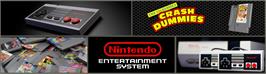 Arcade Cabinet Marquee for Incredible Crash Dummies, The.