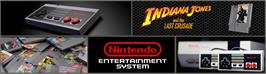 Arcade Cabinet Marquee for Indiana Jones and the Last Crusade (Ubisoft).