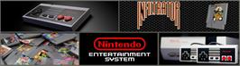 Arcade Cabinet Marquee for Infiltrator.