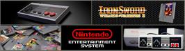 Arcade Cabinet Marquee for Ironsword: Wizards & Warriors 2.