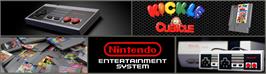 Arcade Cabinet Marquee for Kickle Cubicle.