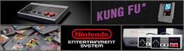 Arcade Cabinet Marquee for Kung Fu.