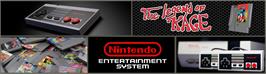 Arcade Cabinet Marquee for Legend of Kage, The.