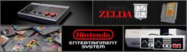 Arcade Cabinet Marquee for Legend of Zelda.