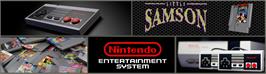 Arcade Cabinet Marquee for Little Samson.