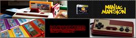Arcade Cabinet Marquee for Maniac Mansion.