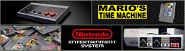 Arcade Cabinet Marquee for Mario's Time Machine.