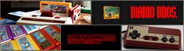 Arcade Cabinet Marquee for Mario Bros..