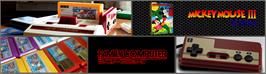 Arcade Cabinet Marquee for Mickey Mouse 3 - Yume Fuusen.