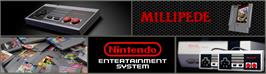 Arcade Cabinet Marquee for Millipede.
