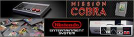 Arcade Cabinet Marquee for Mission Cobra.