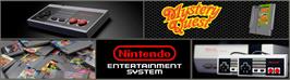 Arcade Cabinet Marquee for Mystery Quest.